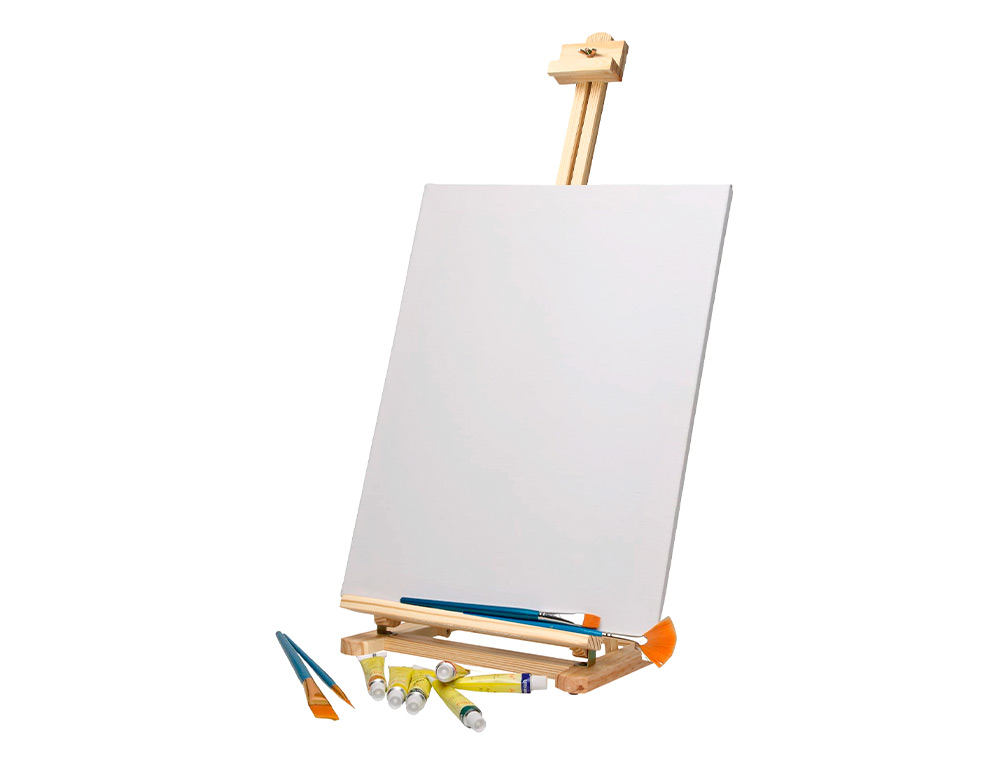 CHEVALET PEINTURE LIDERPAPEL DE TABLE BOIS FSC 80X27,5X30  CM