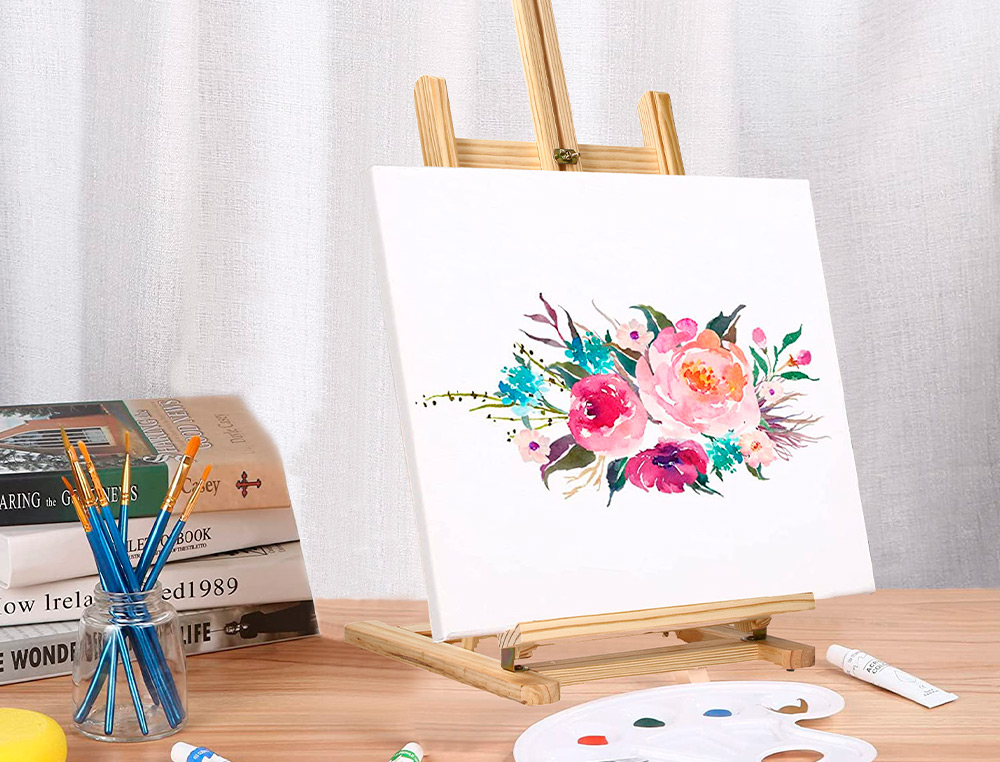 CHEVALET PEINTURE LIDERPAPEL DE TABLE BOIS FSC 80X27,5X30  CM
