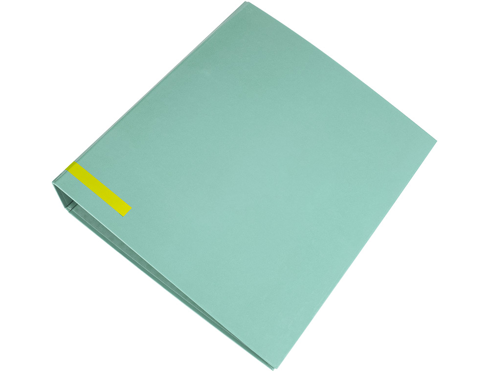 CLASSEUR A LEVIER LIDERPAPEL A4 COLOR SYSTEM DOS DE 80 MM COLORIS MENTHE