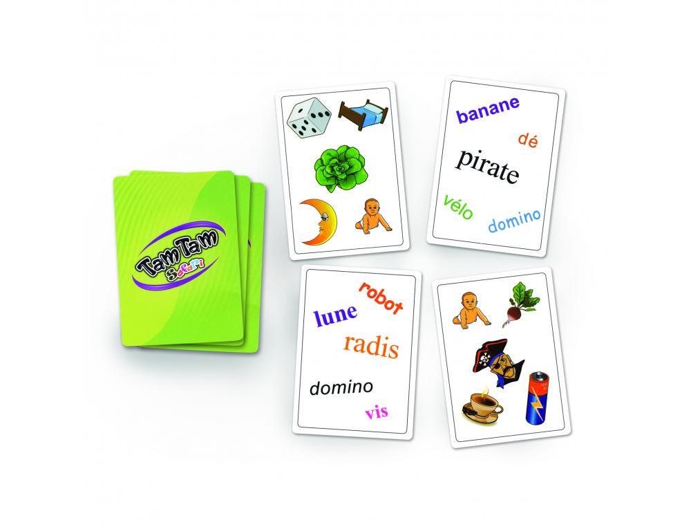 JEU INTERDACTA TAM TAM SAFARI CP NIVEAU 1 42 CARTES + 1 CARTE LEXIQUE + 1 REGLE DU JEU