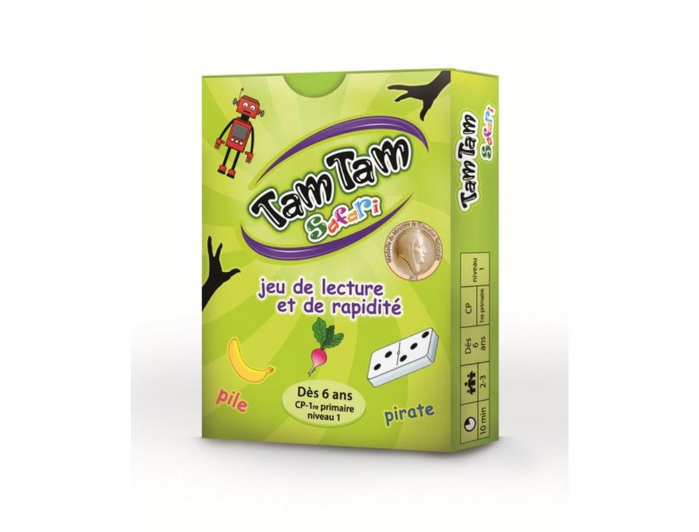 JEU INTERDACTA TAM TAM SAFARI CP NIVEAU 1 42 CARTES + 1 CARTE LEXIQUE + 1 REGLE DU JEU