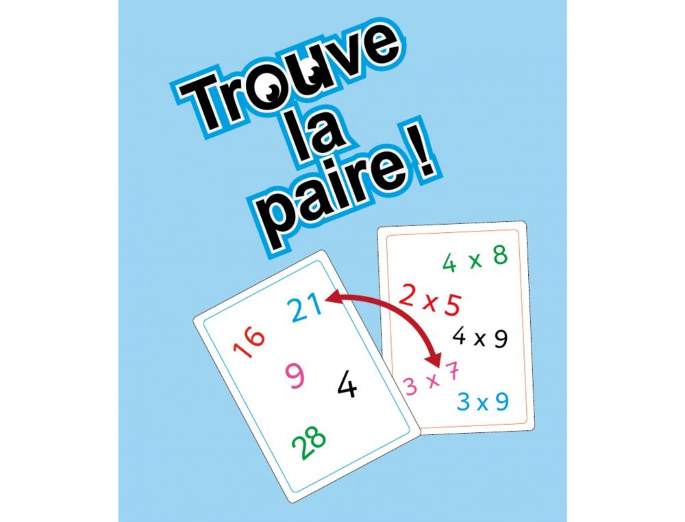 JEU INTERDACTA TAM TAM MULTIMAX NIVEAU 1 42 CARTES + 10 CARTES AIDE-MEMOIRE        REVERSIBLE + 6 CARTES REGLE