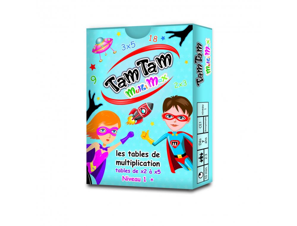 JEU INTERDACTA TAM TAM MULTIMAX NIVEAU 1 42 CARTES + 10 CARTES AIDE-MEMOIRE        REVERSIBLE + 6 CARTES REGLE