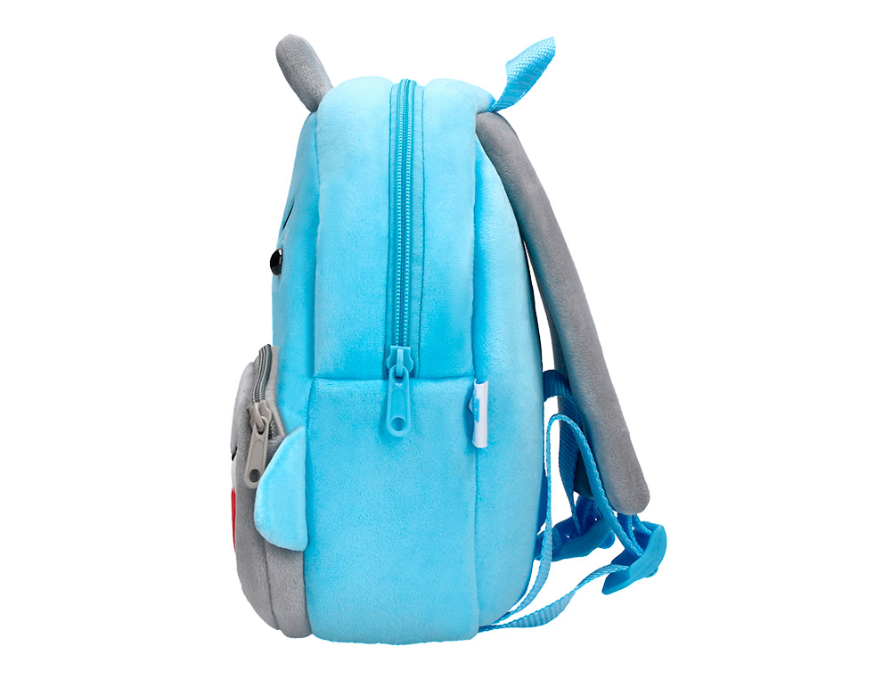 SAC A DOS LIDERPAPEL BABY FINITION PELUCHE REQUIN       260X100X240MM