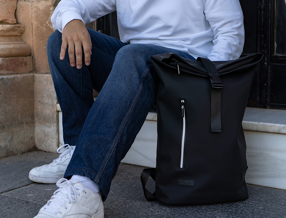 SAC A DOS ANTARTIK ROLL UP WATERPROOF 480X130X280MM COLORIS NOIR