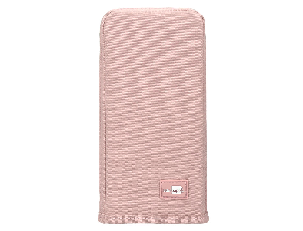 TROUSSE LIDERPAPEL SCOLAIRE VERTICALE 1 COMPARTIMENT      3 COLORIS ASSORTIS