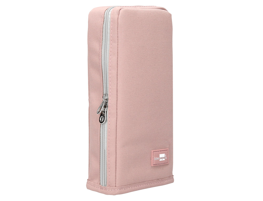TROUSSE LIDERPAPEL SCOLAIRE VERTICALE 1 COMPARTIMENT      3 COLORIS ASSORTIS