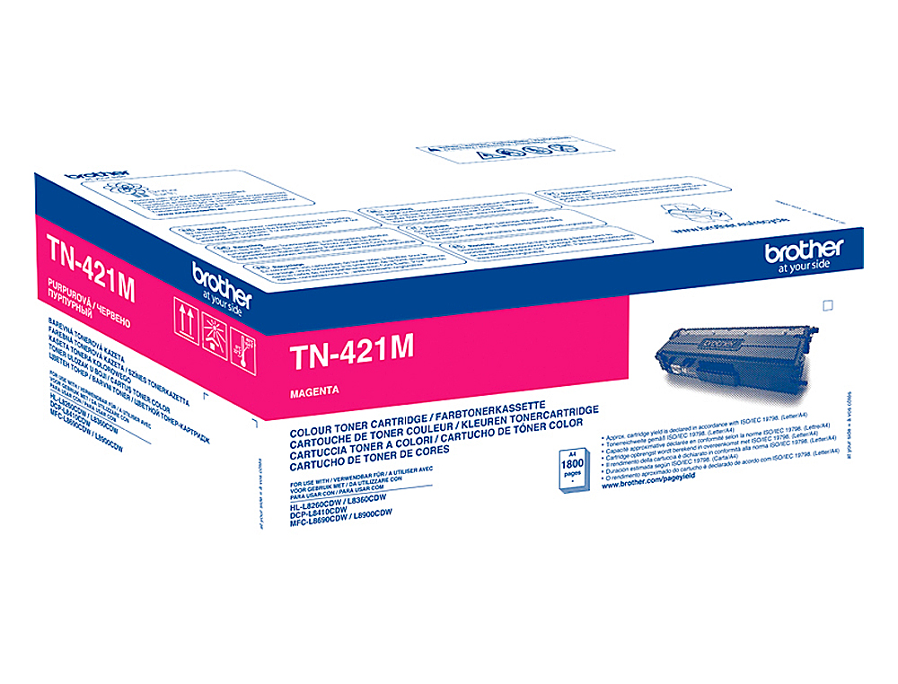 TONER LASER BROTHER TN421 POUR DCP-L 8410 CDN MFC-L 8900 CDW/8690 CDW HL-L 8360 CDW/8260 CDW DCP-L 8410 CDW