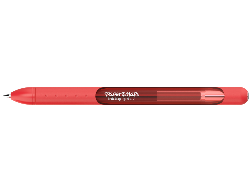ROLLER PAPER MATE INKJOY GEL 600ST POINTE MOYENNE 0.7MM COLORIS ROUGE