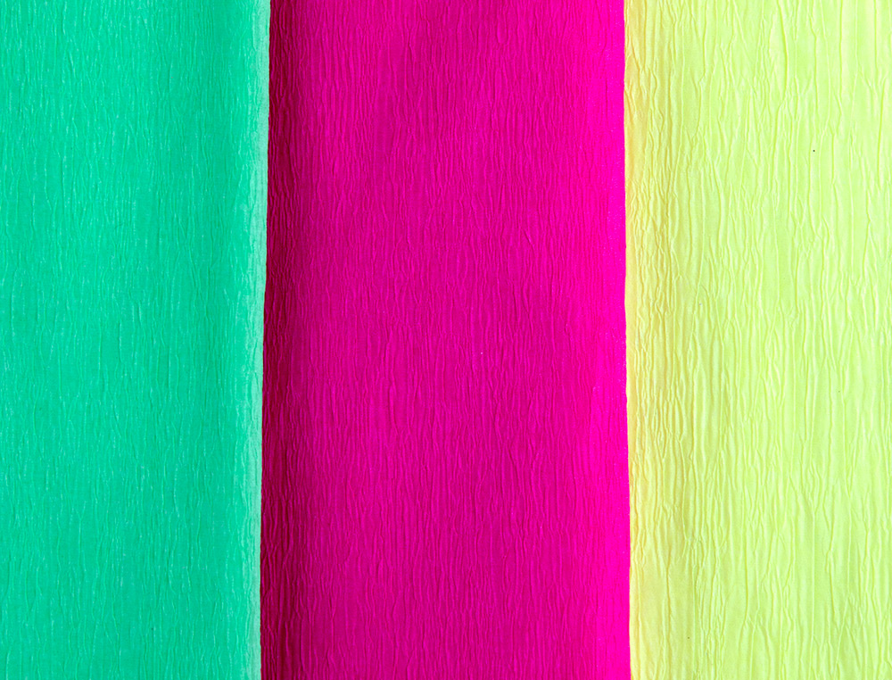 PAPIER CRPON LIDERPAPEL 34G/M2 50CMX2.5M UNICOLORE ROSE FLUORESCENT