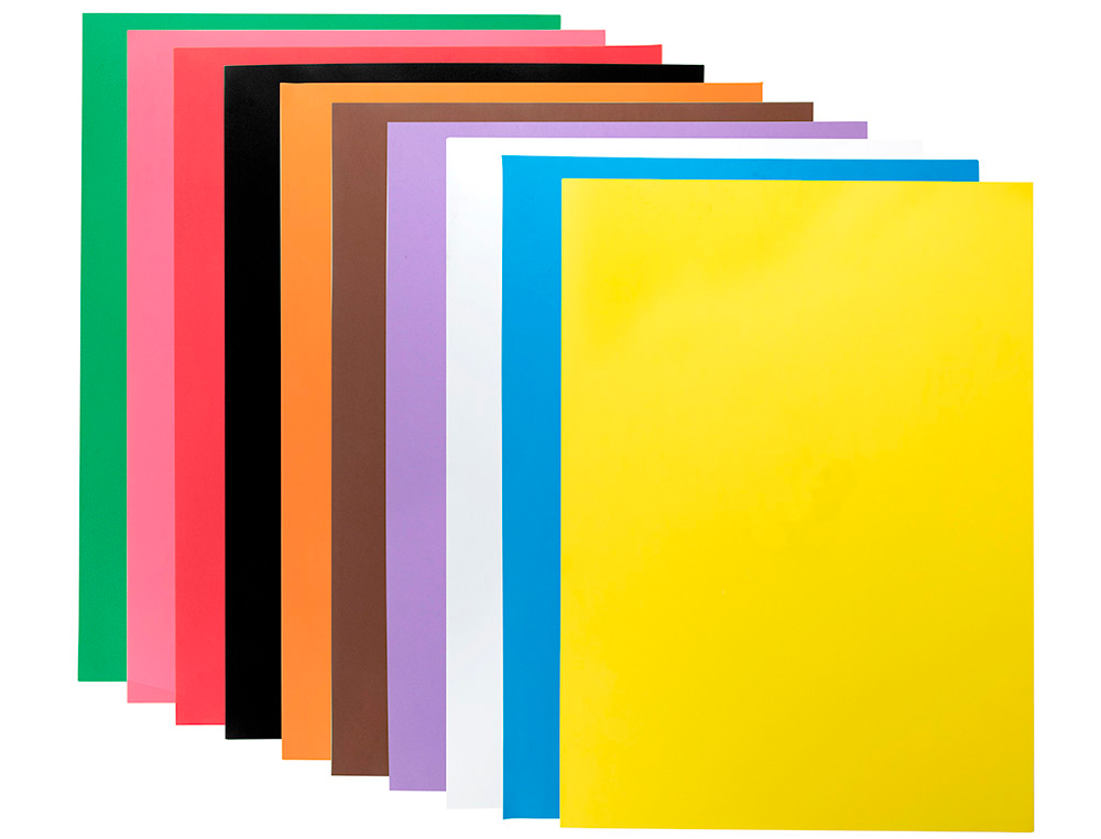 PLAQUE MOUSSE LIDERPAPEL PAILLETE 50X70CM 60G/M2 PAISSEUR 2MM COLORIS ASSORTIS
