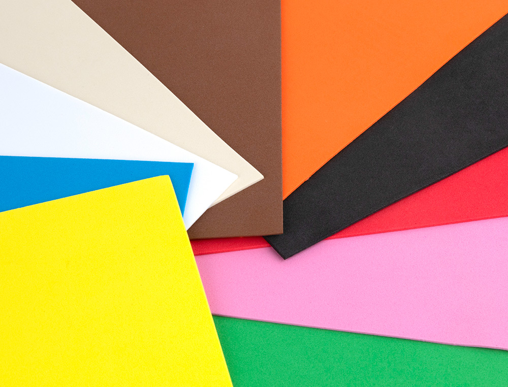 PLAQUE MOUSSE LIDERPAPEL PAILLETE 50X70CM 60G/M2 PAISSEUR 2MM COLORIS ASSORTIS