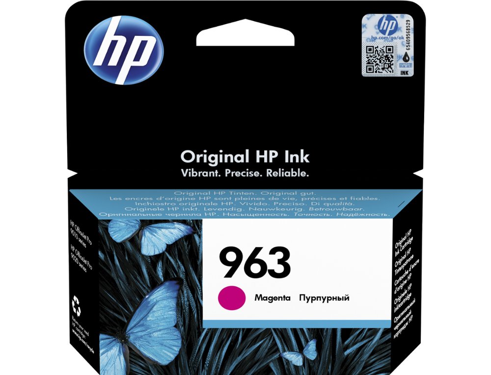 CARTOUCHE HP JET ENCRE 963 OFFICEJET PRO 9010 - 9020 / 9022 / 9023 / 9025 700 PAGES MAGENTA