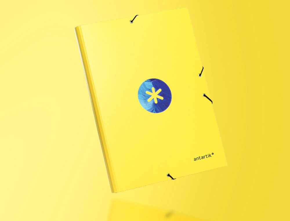 CHEMISE ANTARTIK A4+ ELASTIQUE3 RABATS CARTON REMBORDE      TRENDING TOPIC 2020 COLORIS   JAUNE