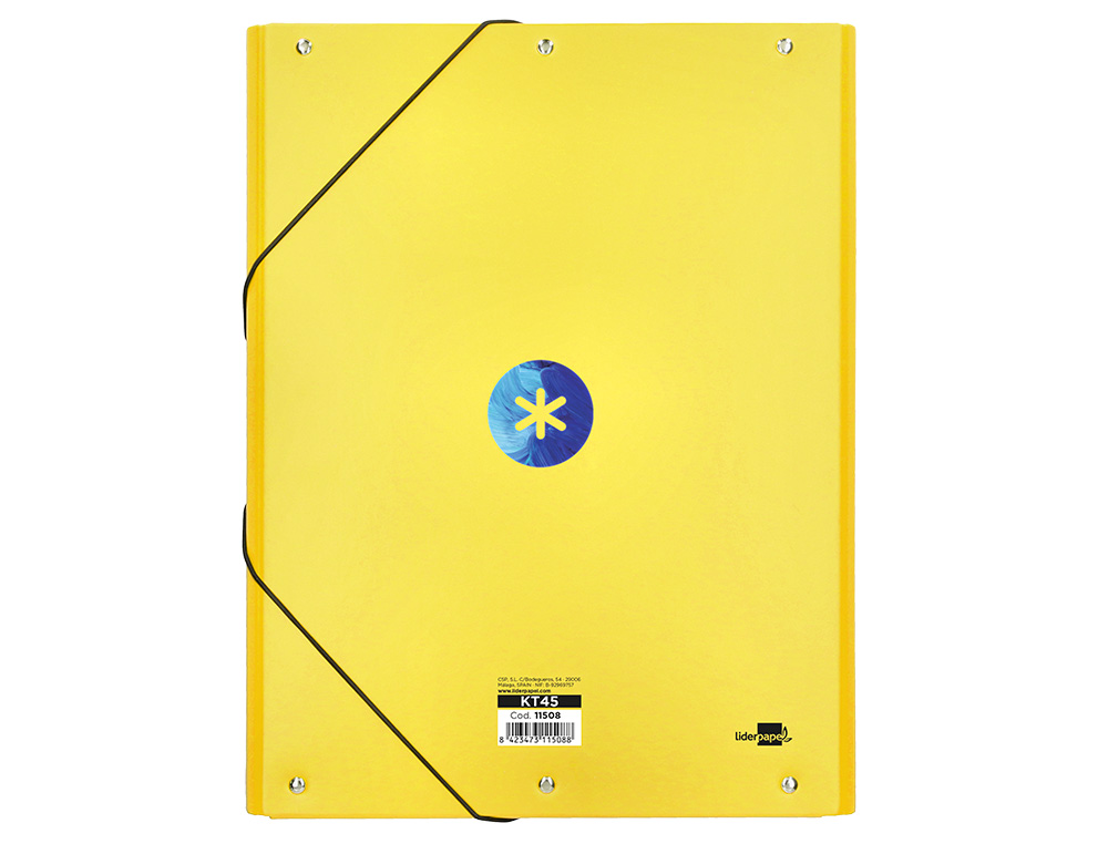 CHEMISE ANTARTIK A4+ ELASTIQUE3 RABATS CARTON REMBORDE      TRENDING TOPIC 2020 COLORIS   JAUNE