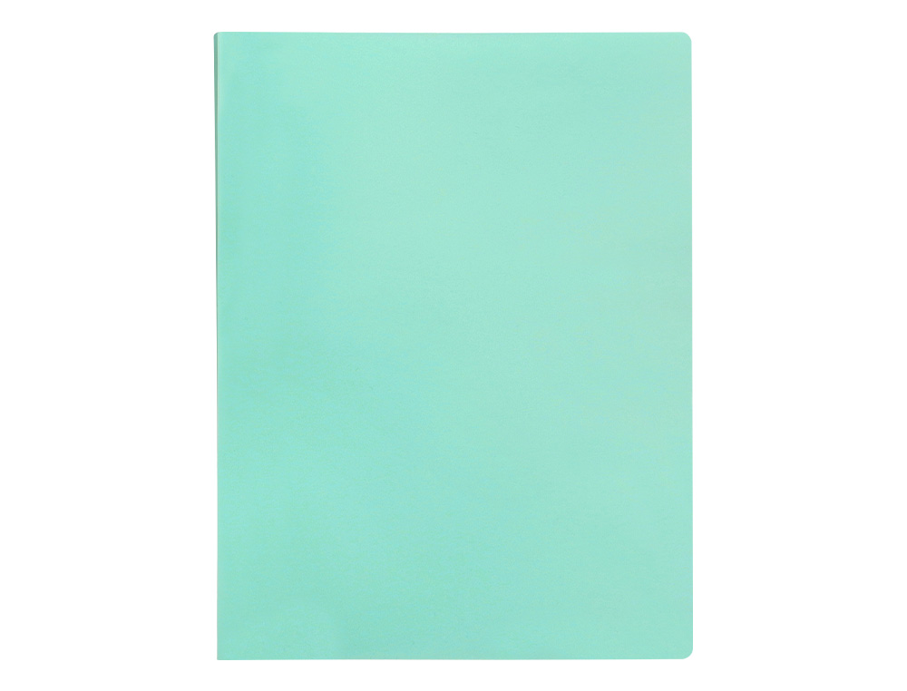 PROTEGE-DOCUMENTS LIDERPAPEL POLYPROPYLENE COUVERTURE      FLEXIBLE 20 POCHETTES FIXES   A4 210X297MM VERT POMME