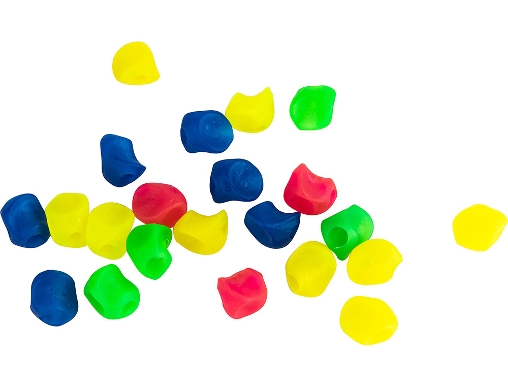 ADAPTATEUR CRAYON LIDERPAPEL EN PLASTIQUE BOÎTE DE 100 UNITÉS