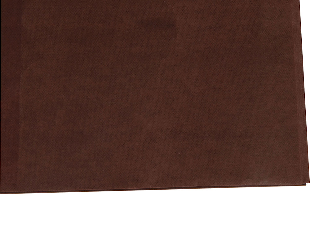 PAPIER DE SOIE LIDERPAPEL 52X76CM 18G/M2 UNICOLORE MARRON SACHET 25F