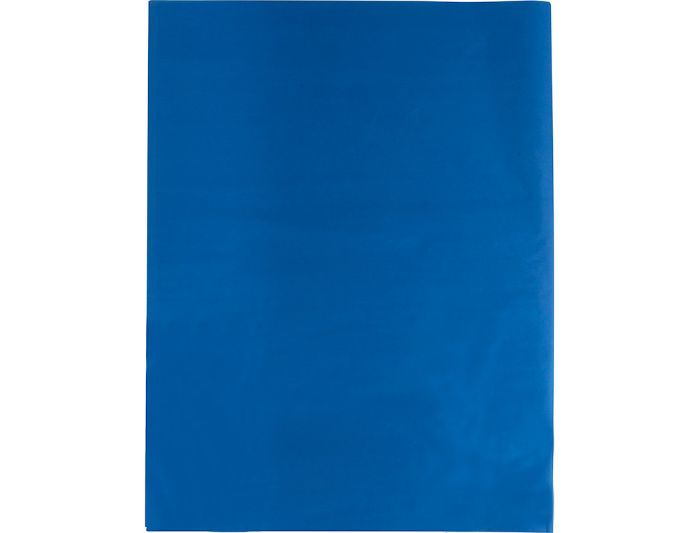 PAPIER DE SOIE LIDERPAPEL 52X76CM 18G/M2 UNICOLORE BLEU SACHET 25F