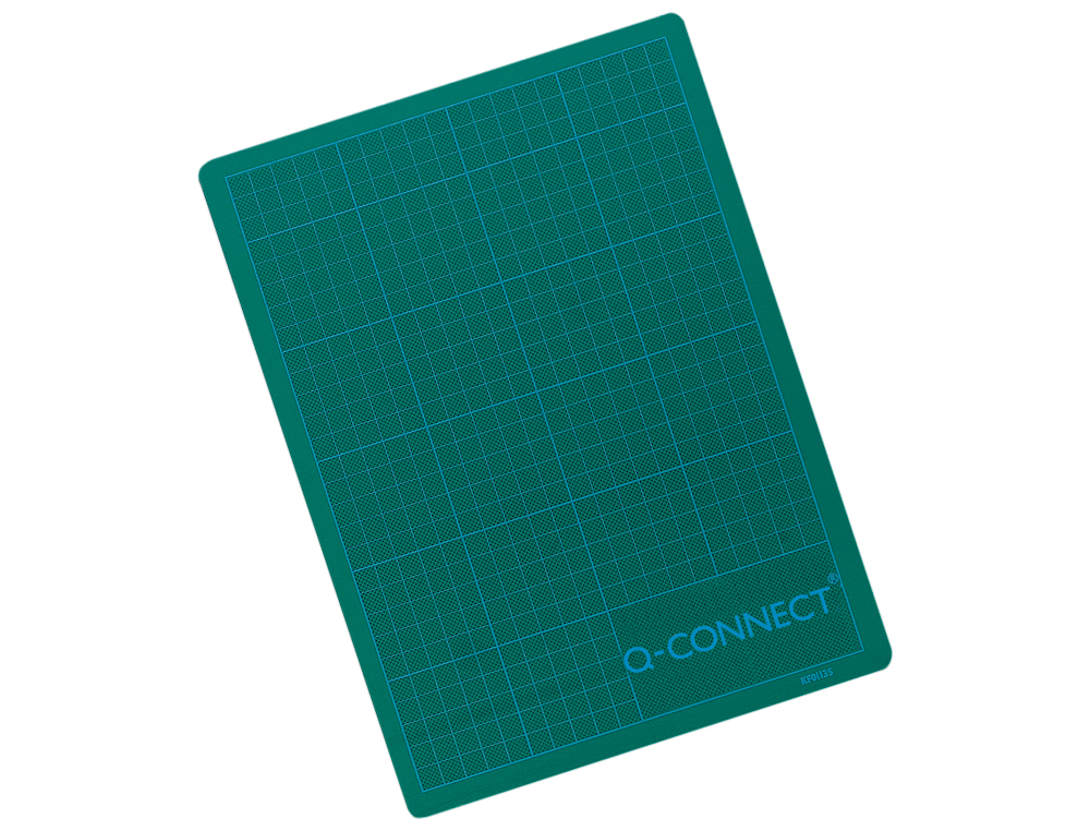 PLAQUE COUPE Q-CONNECT PVC PAISSEUR 3MM 220X300MM A4 COLORIS VERT
