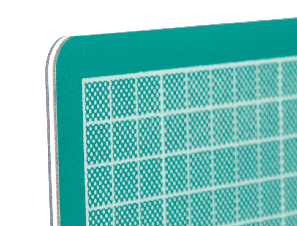 PLAQUE COUPE Q-CONNECT PVC PAISSEUR 3MM 220X300MM A4 COLORIS VERT