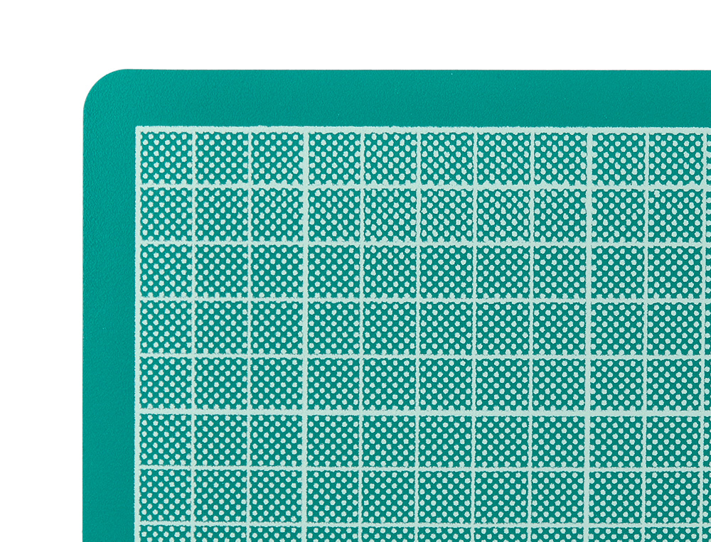 PLAQUE COUPE Q-CONNECT PVC PAISSEUR 3MM 220X300MM A4 COLORIS VERT