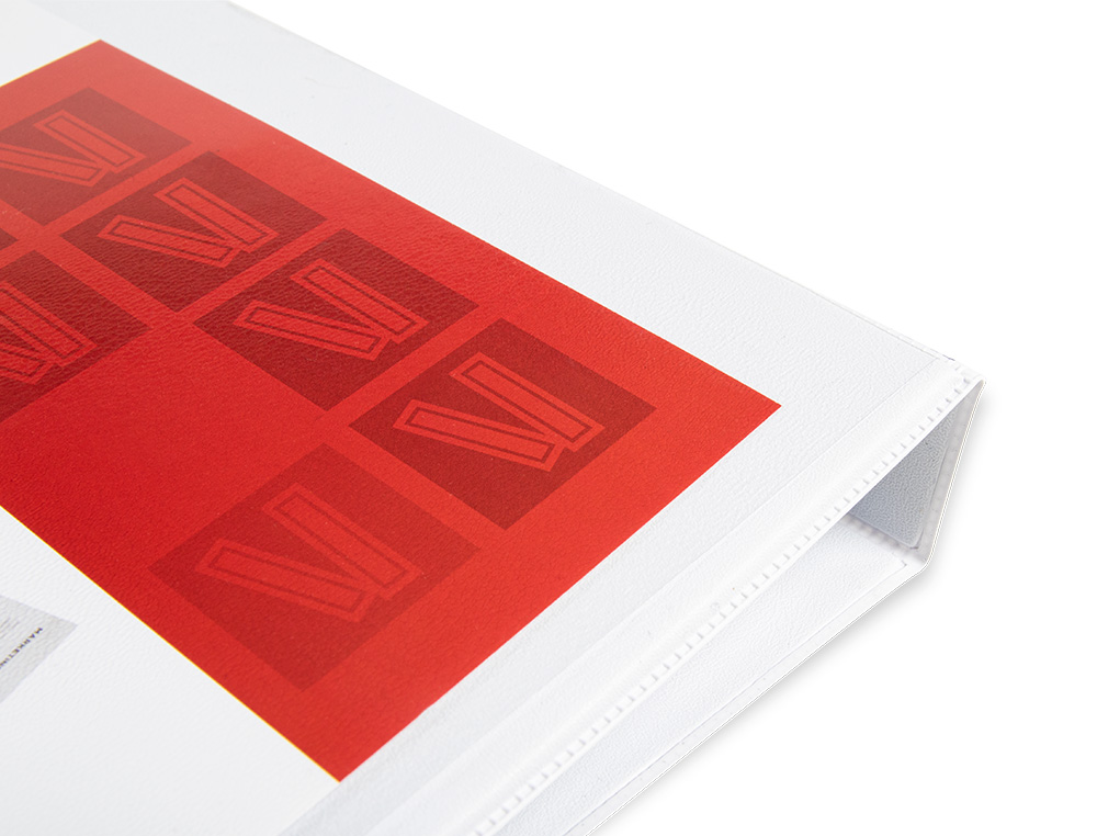 CLASSEUR KANGOUROU LIDERPAPEL 4 ANNEAUX 16MM 283X320MM DOCUMENT A4 PLASTIQUE DOS 28MM COLORIS BLANC
