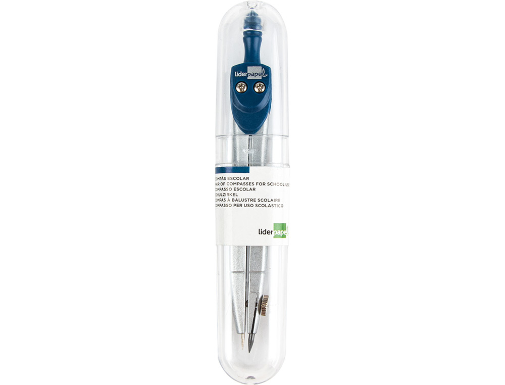 COMPAS LIDERPAPEL SCOLAIRE CIRCONFRENCE 34CM LONGUEUR 12.5CM