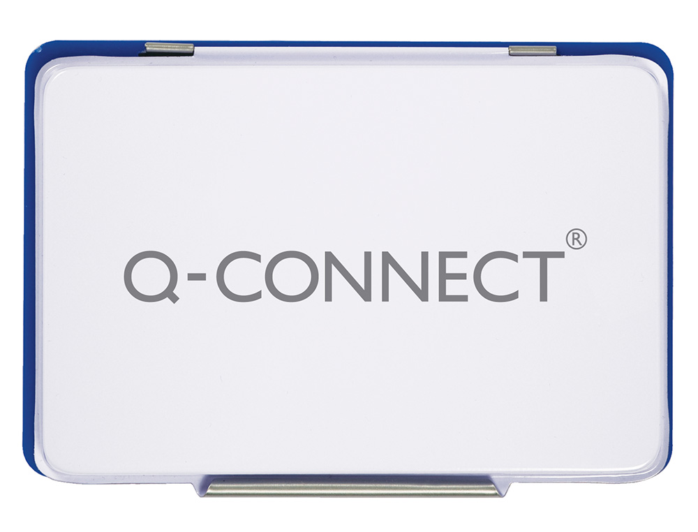 RECHARGE TAMPON Q-CONNECT CONOMIQUE N2 110X70MM BLEU