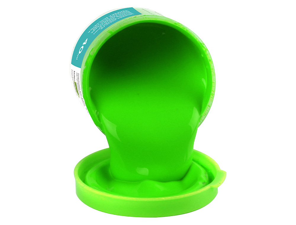 GOUACHE SCOLAIRE LIDERPAPEL COLORIS VERT CLAIR POT 40ML