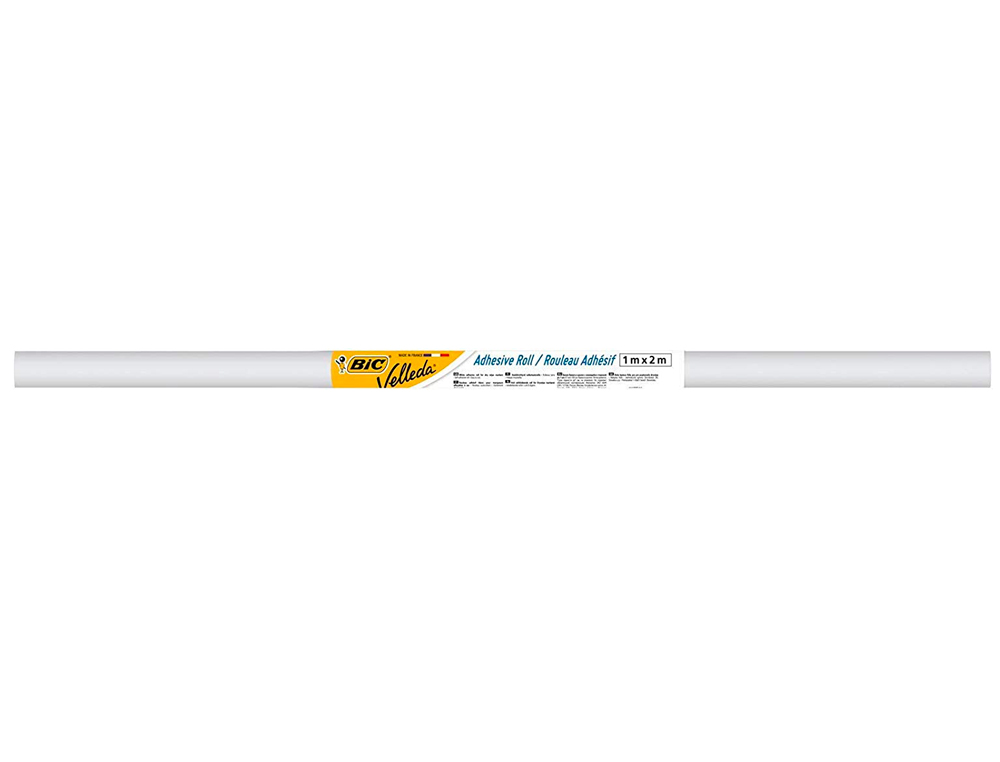 ROULEAU ADHSIF VELLEDA COLLAGE TOUTE SURFACE LISSE AJUSTABLE QUADRILLAGE LIVR SOUS FILM 100X200CM