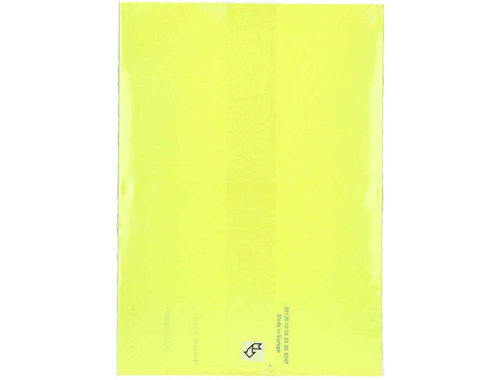 PAPIER COULEUR Q-CONNECT MULTIFONCTION A4 80G/M2 UNICOLORE JAUNE NON RAMETTE 500 FEUILLES