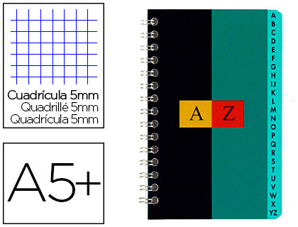 RPERTOIRE CONQURANT 7 RELIURE INTGRALE 110X170MM 100 PAGES 70G QUADRILLAGE 5X5MM