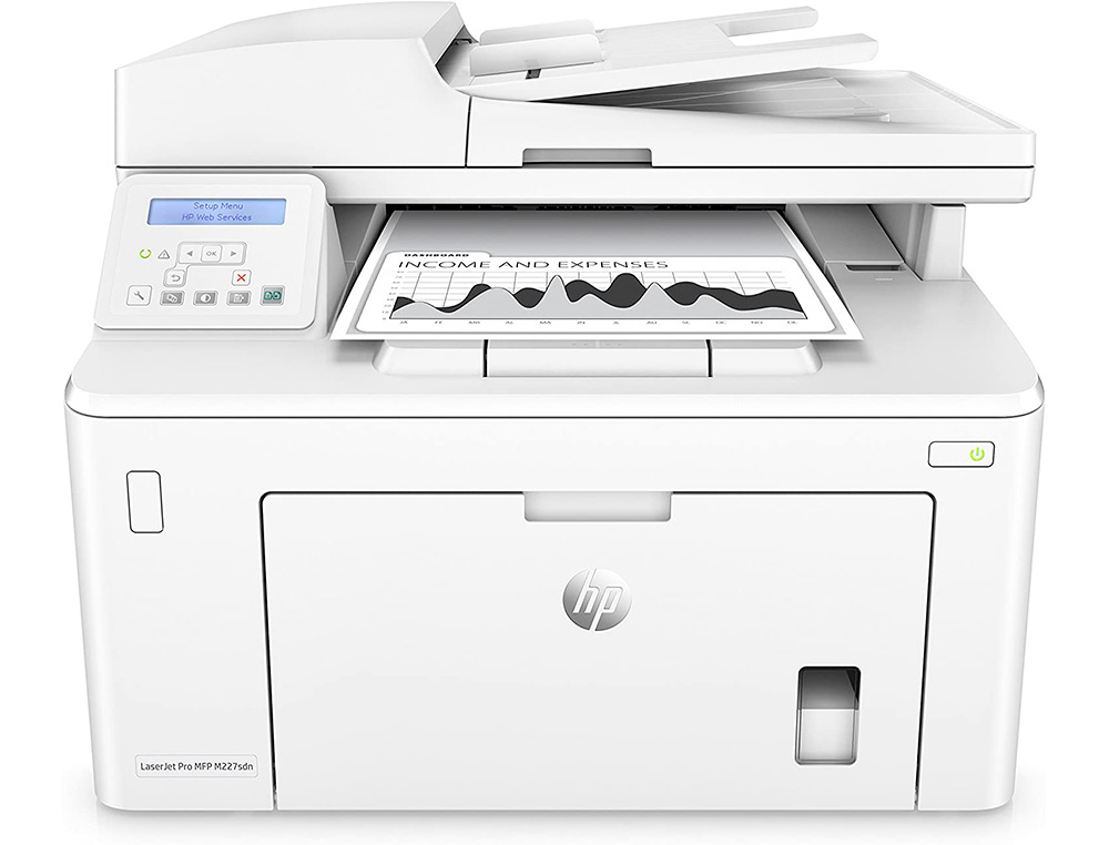 IMPRIMANTE MULTIFONCTION HP LASERJET PRO MFP M227SDW      DUPLEX WIFI ETHERNET 28 PPM   BAC 250 FEUILLES  SCANNER