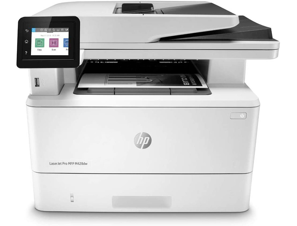 IMPRIMANTE MULTIFONCTION HP LASERJET PRO MFP M428DW 38    PPM USB WIFI ETHERNET DUPLEX  512MB SCANNER  PHOTOCOPIEUSE