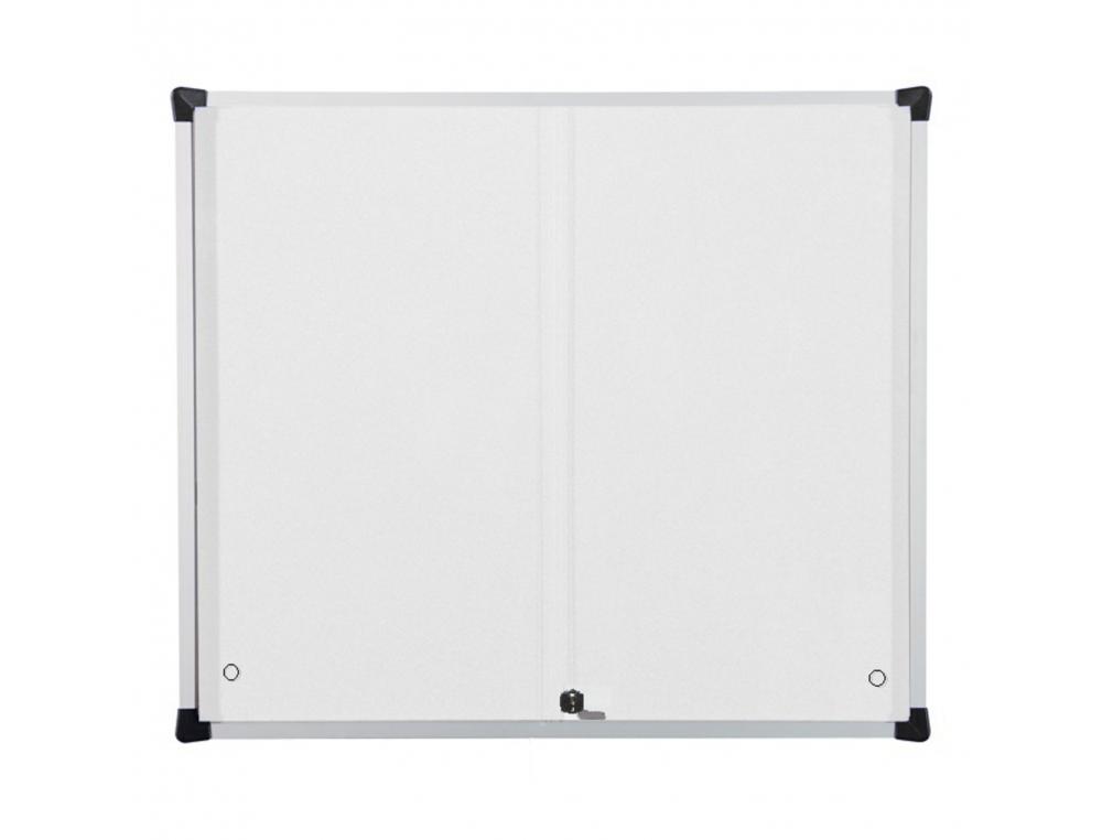 VITRINE AFFICHAGE ULMANN INTERIEUR 160X100CM PORTE     COULISSANTE 21 FEUILLES A4