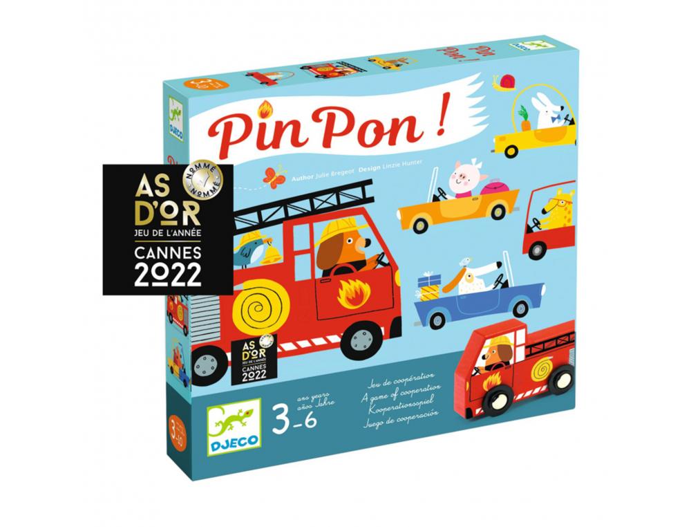 JEU COLLABORATIF PIN PON DJECO