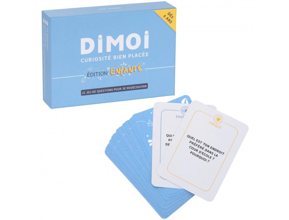 DEVELOPPEMENT SOCIO AFFECTIF GIGAMIC DIMOI EDITION ENFANTS PSYCHOLOGIE ET EDUCATION      BOITE DE 144 CARTES