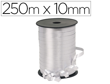 BOBINE BOLDUC MTALLIS 250MX10MM COLORIS ARGENT