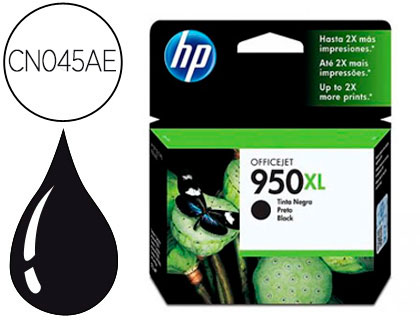 CARTOUCHE HP 950XL JET D'ENCRE CN045AE COULEUR NOIR HAUTE CAPACIT 2300P