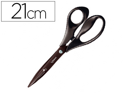 CISEAUX MAPED EXPERT TITANIUM ASYMTRIQUES LAMES ULTRA RSISTANTES 210MM ANNEAUX ERGONOMIQUES 3D PLASTIQUE RECYCL