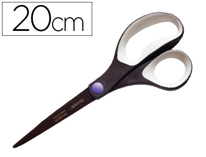 CISEAUX SCOTCH TITANE 200MM LAMES TITANE SANS -COUPS ANNEAUX SOFT TOUCH ASSORTIS GARANTIE  VIE LOT 2 + 1 GRATUIT
