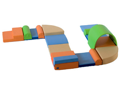 ENSEMBLE PSYCHOMOTRICIT 25 SUMO DIDACTIC MULTICOLORE 250X200X15CM