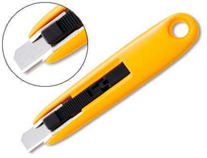 CUTTER OLFA SK7 CORPS ABS LAME ACIER 12.5MM SCURIT RTRACTABLE GUIDE LAME
