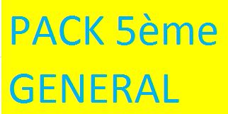 2- PACK 5me GENERAL