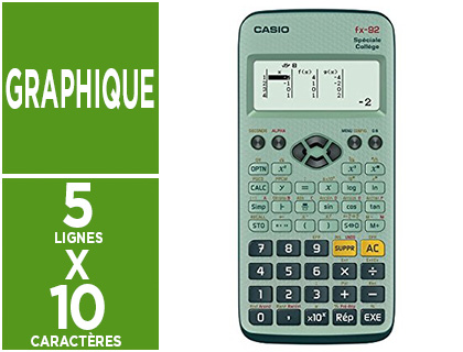 3- PACK 4me GENERAL CALCULATRICE FX 92