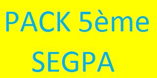 5- 5me SEGPA PACK RENTREE